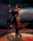 Flamenco Dancer dance series I painting
